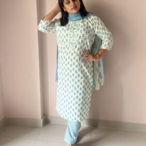 Printed Cotton 3-Piece Set – Fresh Edition