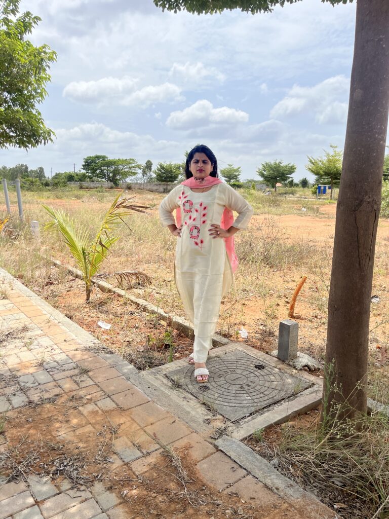 Pastel Bloom – Shimmer Kurta Set with Floral Dupatta