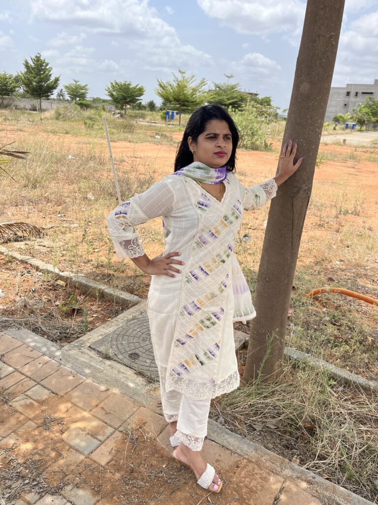 White Cotton Kurta Set – Handcrafted Elegance